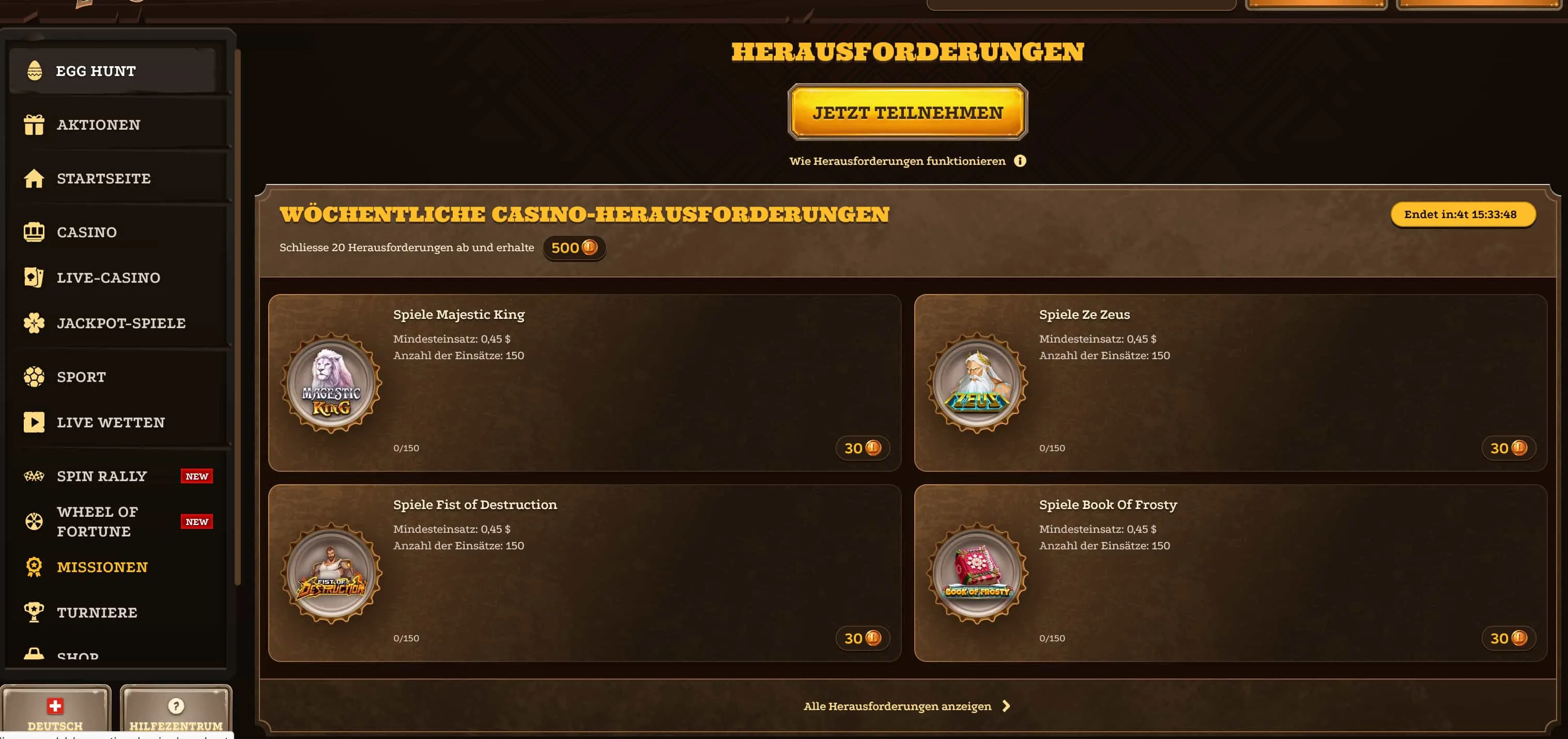 Lizaro Casino Spielangebot: Über 8.000 Titel unter einem Dach Lizaro Casino Spielangebot: Über 8.000 Titel unter einem Dach